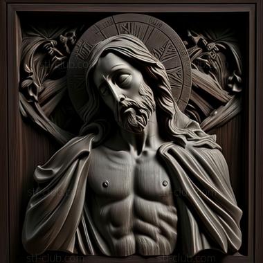 3D model st jesus (STL)